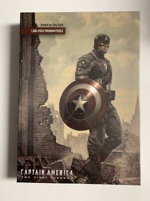 Captain America 1st Avenger 19”x27” 1000 Piece Mondo Jigsaw Puzzle