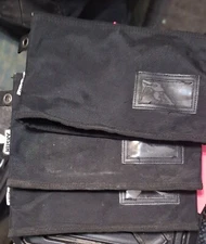 3 Husky 12" Document Organizer pouchs w/ business card window