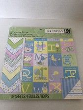 K Company Snuggle Bug Designer Paper Pad 36 pages Double Sided 1.6 lb of paper