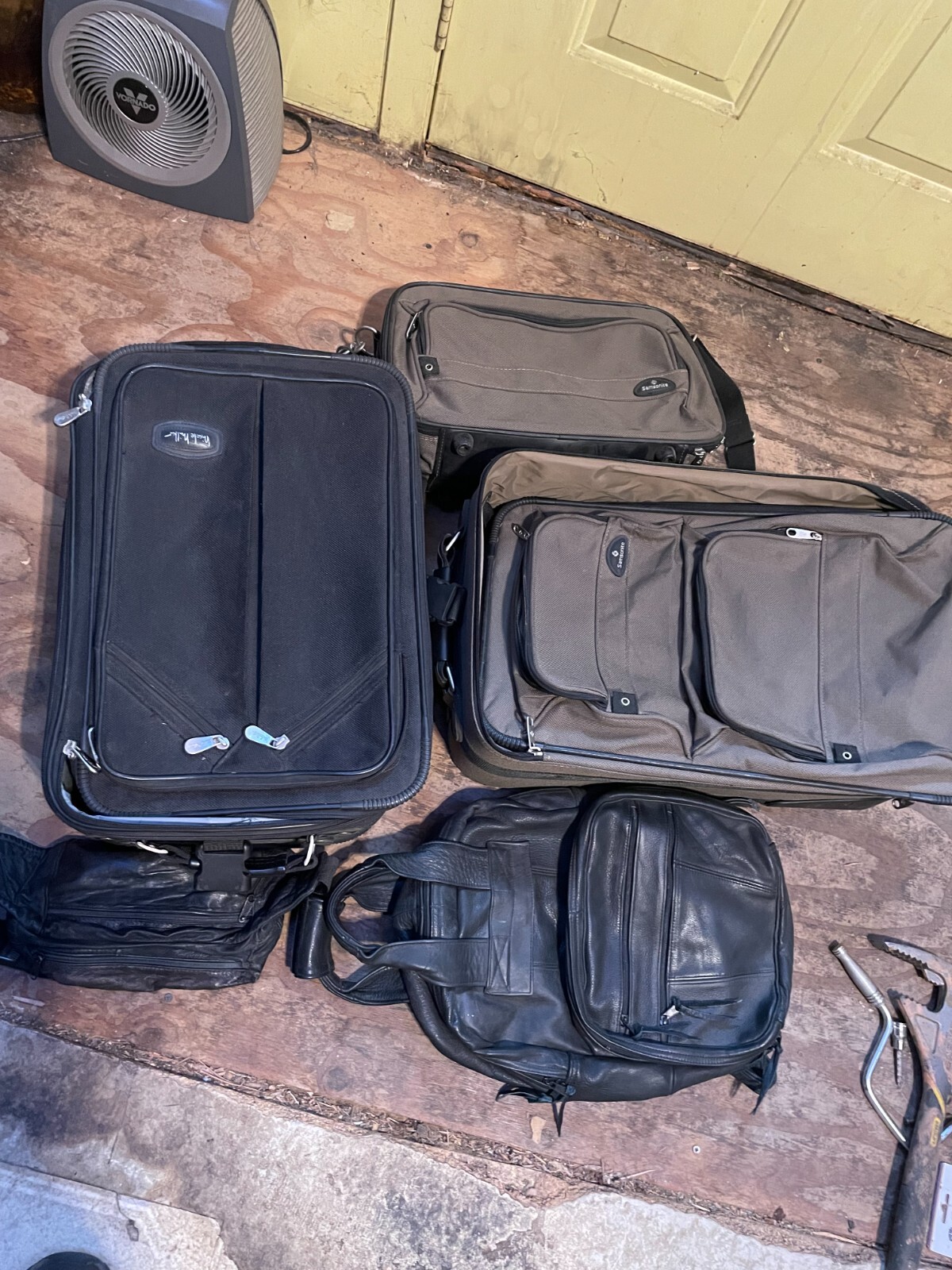 Suitcase and back pack collection-image
