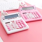 Hello Kitty Calculator Pink 3D My Melody Kiromi Sanrio Maths School Cinnamoroll