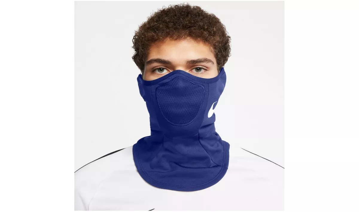 Nike Unisex STRIKE Snood Neck Warmer Blue Face Mask GYM BQ5832-455 Size S/M