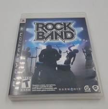 Rock Band Sony PlayStation 3, 2007 PS3 CASE AND DISC ONLY VG Condition