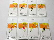 1104) Joy Valley Circle 0.9g Trout Spoons Uchoten color