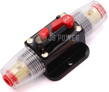 100 Amp Inline Circuit Breaker Reset Fits 4 8 Gauge Wire for Car Audio Marine