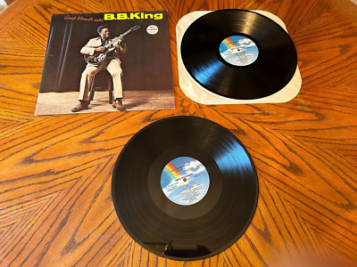 1981 MCA Impulse MCA2-4124 Great Moments with B.B. King Vinyl Records Vintage