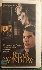 Rear Window VHS Tape Christopher Reeve Daryl Hannah