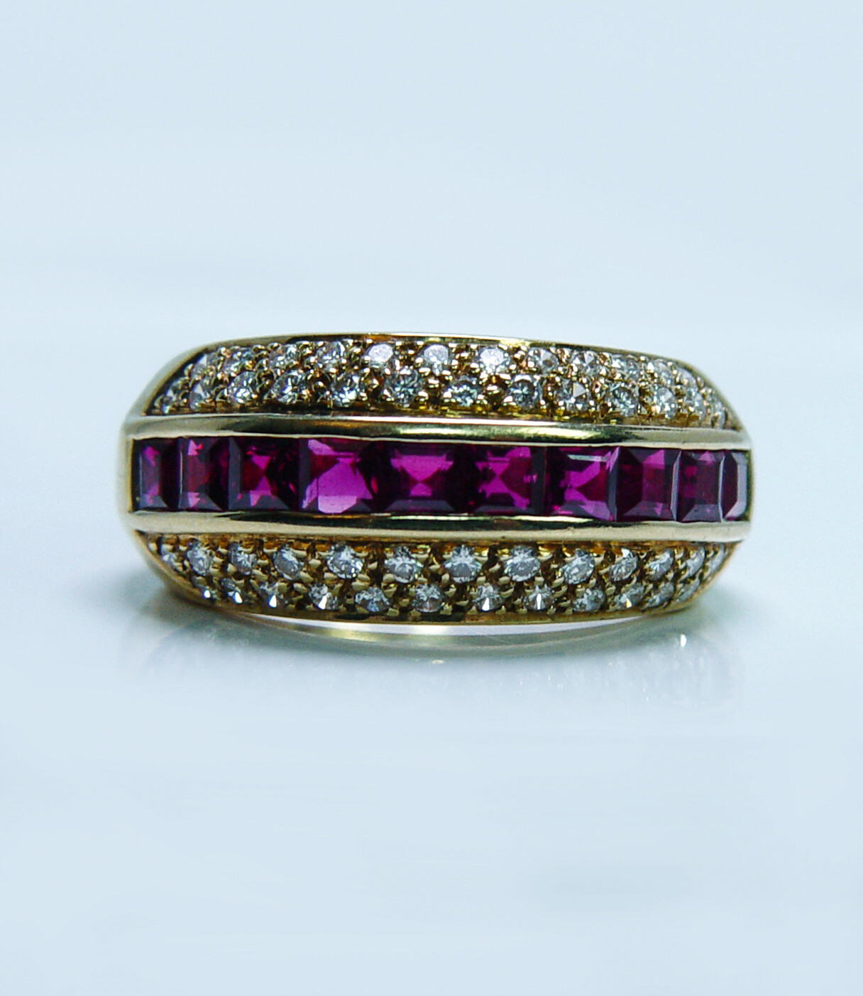 ruby estate ring