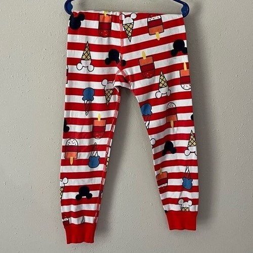 Hanna Andersson Disney World Mickey Mouse Ice Cream Pajamas Size 5 - Picture 7 of 8