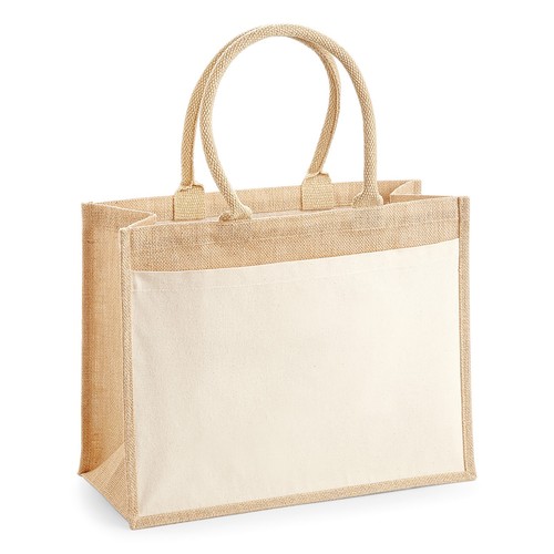 Classic Jute Shopper Bag Hessian Burlap Reusable Woven Tote Shopping Carrier - Picture 44 of 57