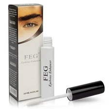2 PACK FEG Eyebrow Enhancer for Length Thickness Darkness Serum