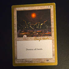 Magic: The Gathering Armageddon Sorcery World Champs Seattle 1998 White English