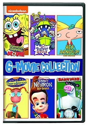 Nickelodeon: 6-Movie Collection [New DVD] Boxed Set, Gift Set, Subtitled, Wide