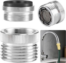 Faucet Adapter with Aerator,Garden Hose to Sink Faucet Adapter,Faucet to Garden