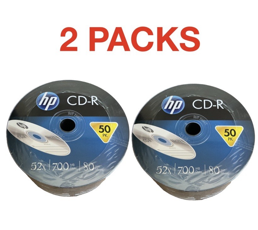 HP CD-R 52x 700MB Pack of 50 Discs with High-Speed Data Storage Music Burn - New - Image 4