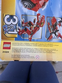 LEGO Set 31024 Creator 3 in 1 Roaring Power Car Dino Plane w Manual Box