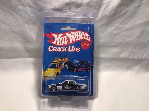 Hot Wheels 1984 Crack-Ups Crash Patrol (White) No.7065 w/Protector