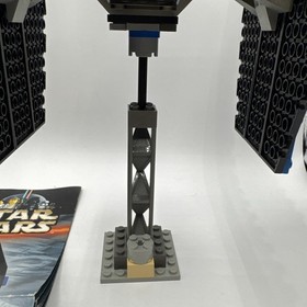 Lego Star Wars 7146 TIE Fighter W/ Instruction Manual - Stormtrooper is MISSING