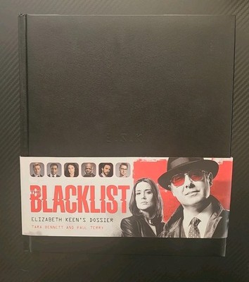 The Blacklist Elizabeth Keen's Dossier Hardcover Titan Books NEW! RARE! FREE SH!