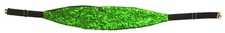 Sequin Cummerbund Belt Emerald Green Adult-Unisex, one size 