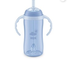 x2 Nuk Active Cup 8 M Silicone Soft Spout Bottle to Cup Transition 10oz Balloon