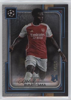 2023 Museum Collection UEFA Champions League Sapphire 54/75 Bukayo Saka #43 8e3