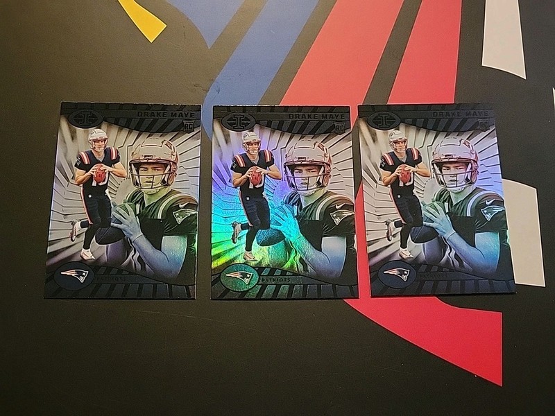 2024 Drake Maye Rookie Illusions All Pictured