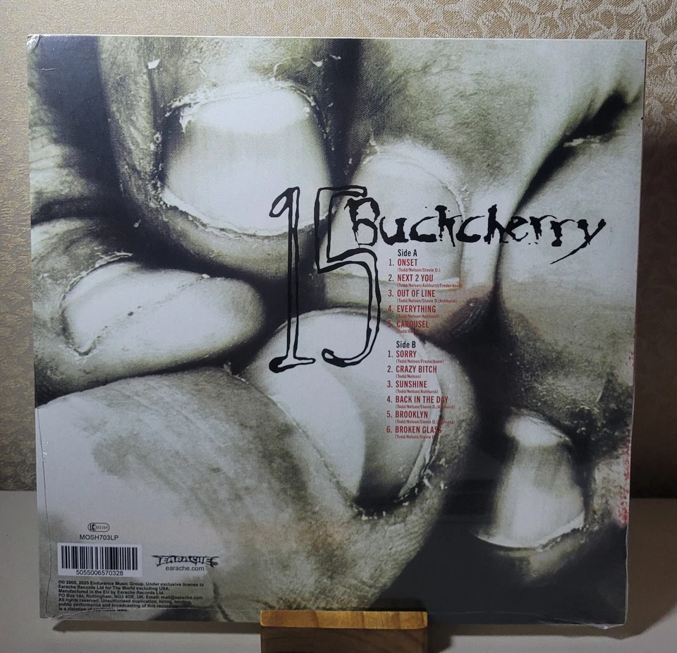 BUCKCHERRY 15 (Sealed & New)w/minor sleeve damage - Image 2 of 4