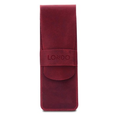 Echtleder Etui für Stifte und Bleistifte mit Verschluss - Styleset...