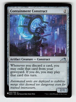Containment Construct 243/302 Uncommon The List Reprints Magic: The Gathering NM