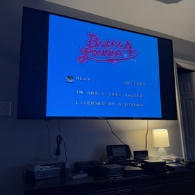 Bases Loaded 4 Nintendo NES CIB Tested Authentic Great Condition