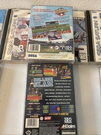 Sega Saturn Video Games Bundle Lot 9 Games All Complete!!