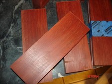 1 pair of Red Bloodwood Wood Knife Scales 5/16" x 2" x 6"