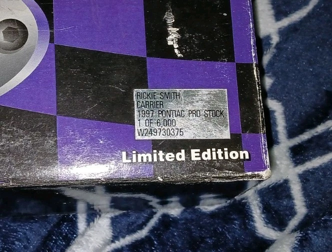 Racing Action Platinum Series Collectables Rickie Smith - Image 3 of 4