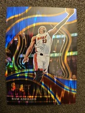 2023-24 Panini Select BAM ADEBAYO Courtside RED & BLUE SHOCK Prizm #259 /99 SP