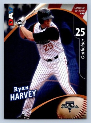 Ryan Harvey 2009 DAV Disabled American Veterans Tulsa Drillers SGA