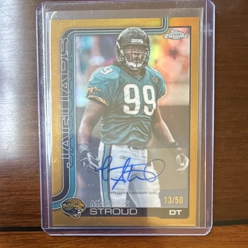 2025 Topps Chrome Marcus Stroud Base (RAW)