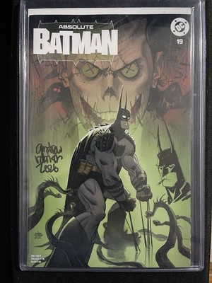 Absolute Batman #19 Signed Andrew Robinson, with custom remark