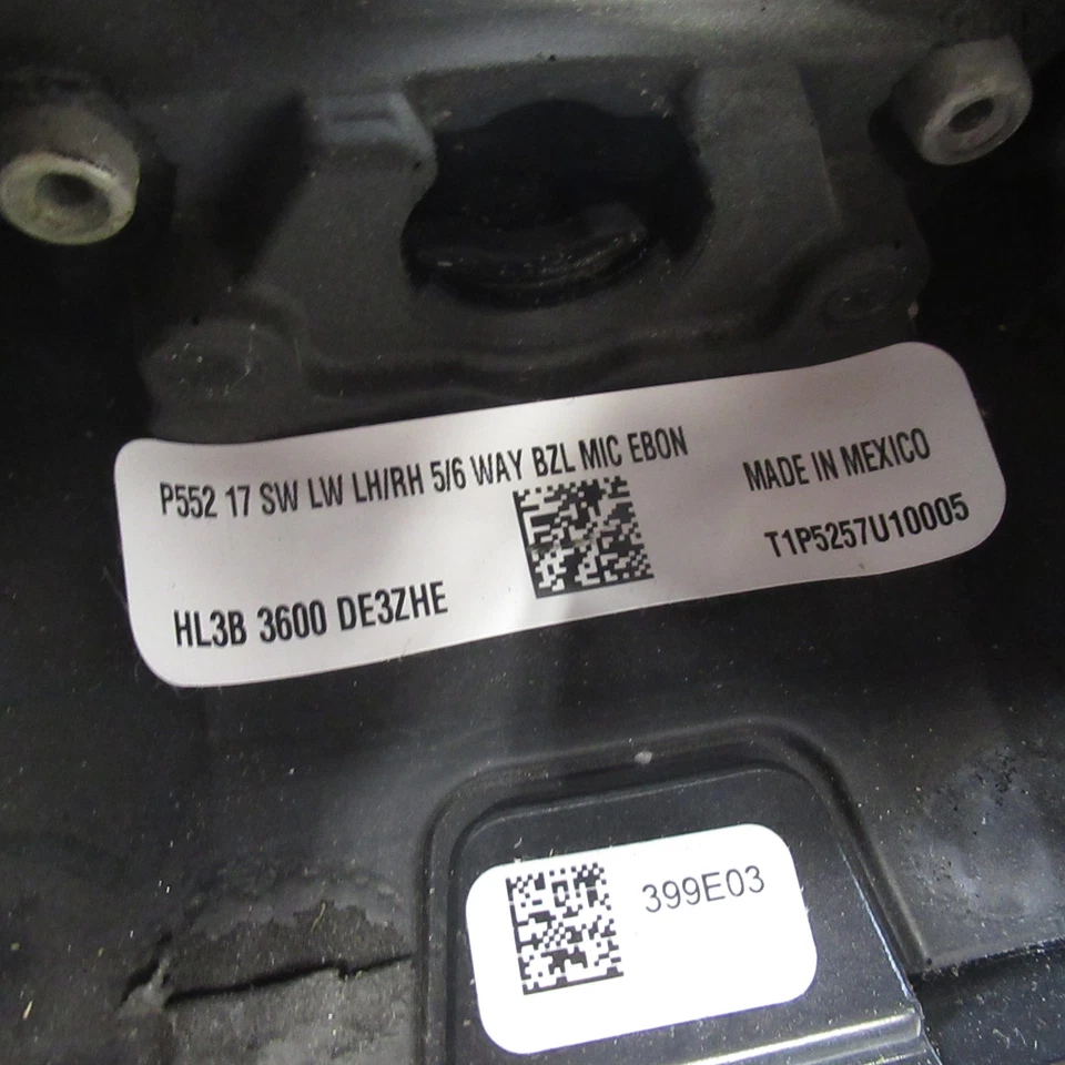 2018 Ford F150 Steering Wheel w/Controls OEM - Image 3 of 3