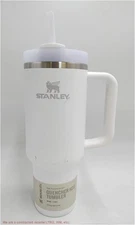 Stanley 40 oz Stainless Steel H2.0 Quencher Tumbler Frost READ DESCRIPTION