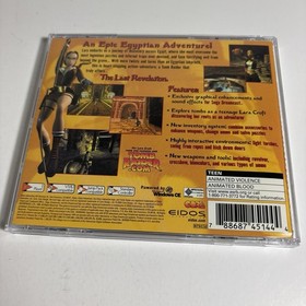 Tomb Raider The Last Revelation (Sega Dreamcast) Complete CIB w/RegCard Tested