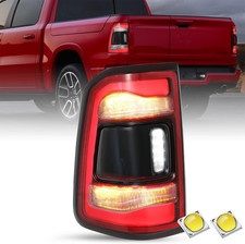 2019-24 Dodge Ram 1500 Driver Side LED Tail Light Assembly  Compatible Replacemen