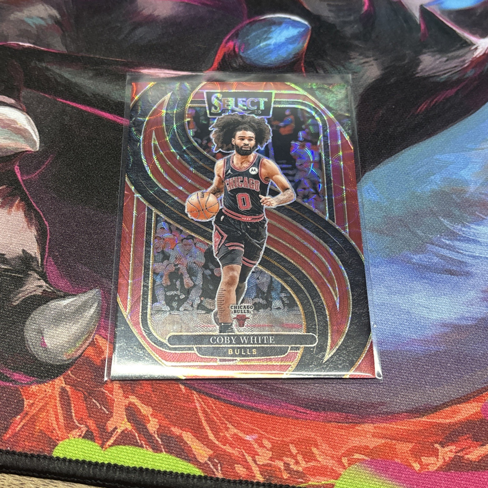 2024-25 Panini Select - Premier Level Coby White #126 Red Scope Prizm /249