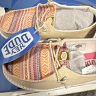 Hey Dude Wendy Y Boho Festival Kids Loafer Lace Up Canvas Multi US YT2 EU 34 — photo 3