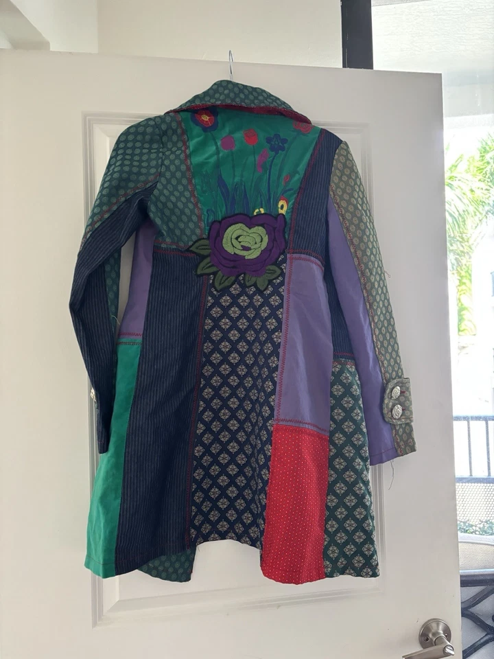 Neslay Paris Patchwork coat - Image 3 of 4