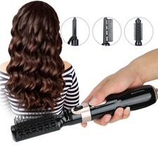 Image of ˜4 In 1 Hair Dryer & Hot Air Comb Straightener Curler BL