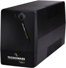 Tecnoware UPS 750VA per Pc/Modem, NO Gaming/Console, Gruppo Di Continuità ERA PL
