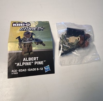 KRE-O GI Joe Series 4 Alpine Figure Albert Pine Kreon A7869 2013 KREO