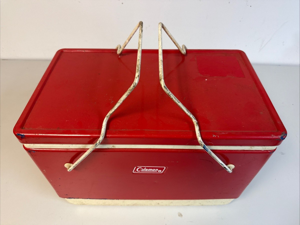 1970's Vintage Coleman Cooler With Carrying Handles W13 | eBay