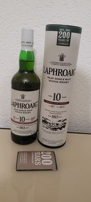 Laphroaig 10 years old/ Batch 007, Single Malt Whisky in Original Cask Strenght 